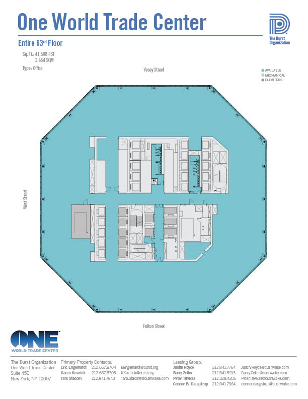 One World Trade Center Floor Plan | Images and Photos finder